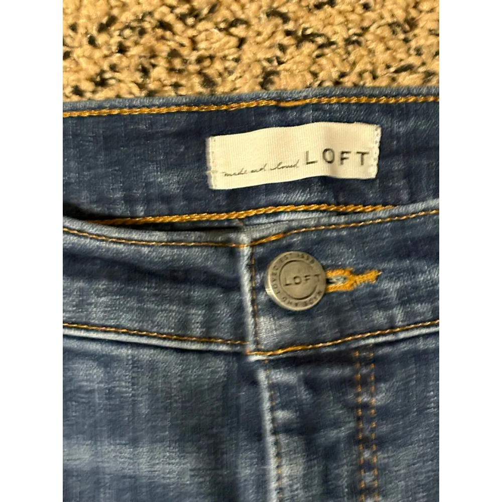 Loft Jeans with Fray styled bottoms - Picture 4 of 7